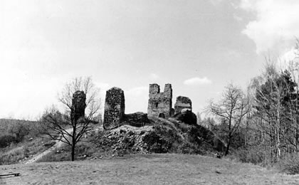 Hrad Brníčko pochází z r. 1356 a asi r. 1471 zanikl.