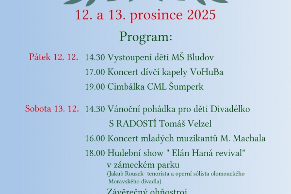 Vánoční trhy v Zámecké oranžerii