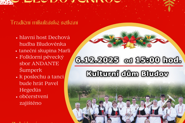 Mikulášská besídka pro seniory 