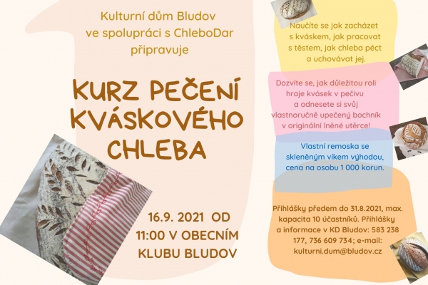 Kurz pečení kváskového chleba