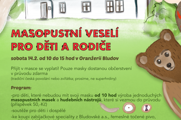 Masopustní veselí pro děti a rodiče