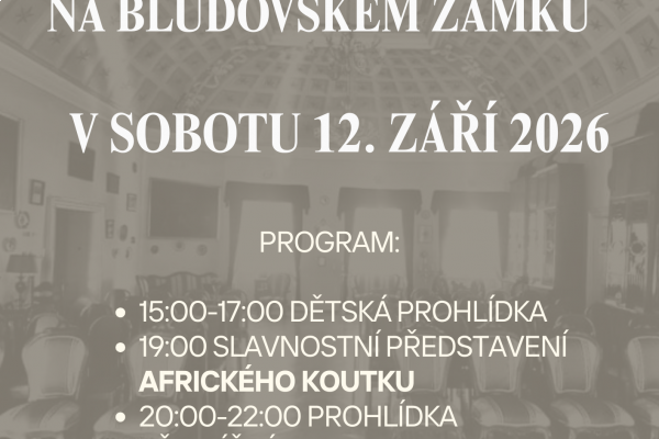 Den otevřených dveří na bludovském zámku