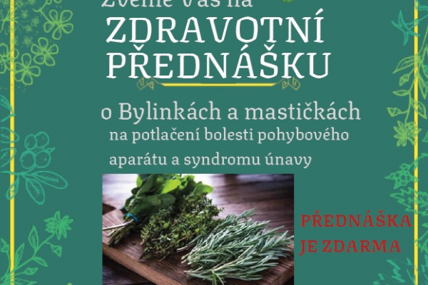 Zdravotní přednáška o sběru místních bylinek 