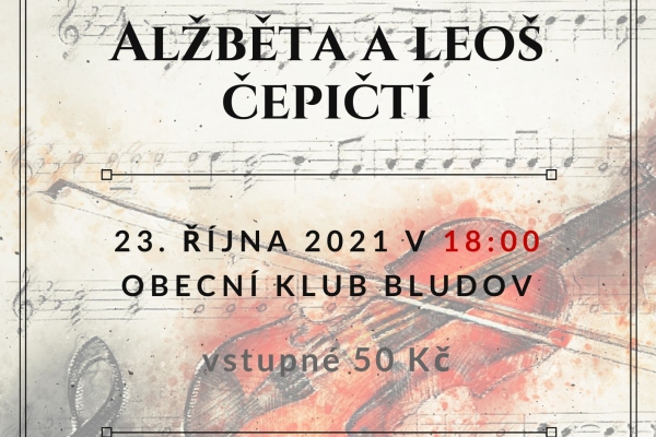 Koncert KPH Alžběta a Leoš Čepičtí