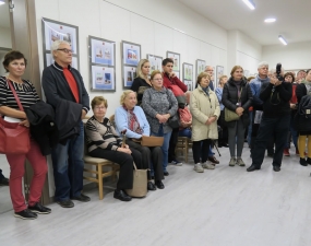 2019-11-14 - Vernisáž výstavy fotek do kalendáře Bludov na poštovních známkách