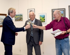 2019-11-14 - Vernisáž výstavy fotek do kalendáře Bludov na poštovních známkách