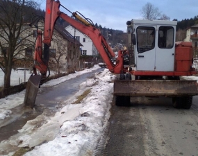 2012-02-29 - Tání sněhu v Bludově