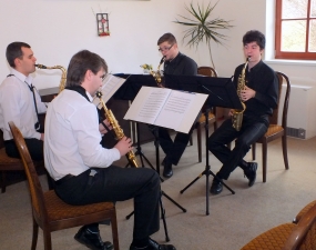 2016-02-20 - Koncert Saxofonové kvarteto