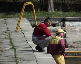 2015-04-09 - Čištění koupaliště ve Vlčím dole