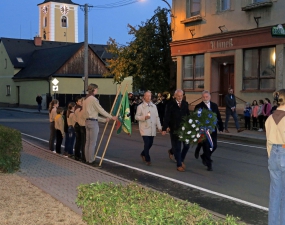 2022-10-25 Kladení věnců 104. výročí vzniku samostatného čsl. státu