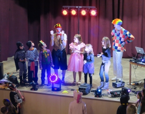 2024-02-03 Karneval pro děti s šaškem Viki