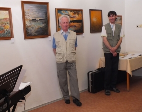 2013-04-30 - Vernisáž výstavy maleb - Josef Macek a Rostislav Knápek