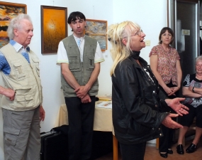 2013-04-30 - Vernisáž výstavy maleb - Josef Macek a Rostislav Knápek