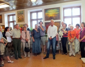 2014-06-17 - Vernisáž výstavy kresby, malby, sochy