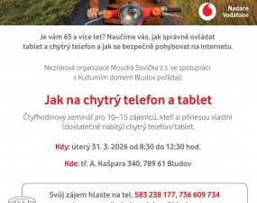 Seminář Jak na chytrý telefon a tablet a individuální konzultace