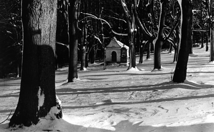 Kaple sv. Anny u Kostelíčku Božího Těla po roce 1989. 