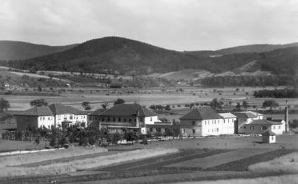 Bludovské lázně roku 1936